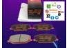 Bremsbelagsatz, Scheibenbremse Brake Pad Set:FD9000